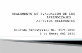 Acuerdo Ministerial No. 1171-2011 3 de Enero del 2011.