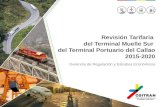 Revisión Tarifaria del Terminal Muelle Sur del Terminal Portuario del Callao 2015-2020 Gerencia de Regulación y Estudios Económicos.