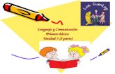 Lenguaje y Comunicación Primero básico Unidad 3 (I parte)