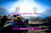 Evangelio según San Marcos San Marcos (9, 2 - 10)