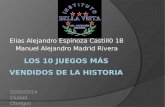 Elias Alejandro Espinoza Castill0 1B Manuel Alejandro Madrid Rivera 02/06/2014 Ciudad Obregon.