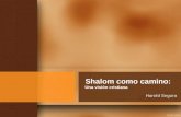 Shalom como camino: Una visión cristiana Harold Segura.