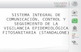 SISTEMA INTEGRAL DE COMUNICACIÓN, CONTROL Y SEGUIMIENTO DE LA VIGILANCIA EPIDEMIOLÓGICA FITOSANITARIA (STANDALONE)