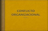GUIA  Qué es conflicto organizacional  El conflicto en las organizaciones  El manejo del conflicto en las organizaciones CONFLICTO: Palabra latina.