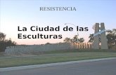 Un pps de Isolina y Risto en  et RESISTENCIA La Ciudad de las Esculturas.