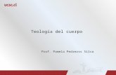 Teología del cuerpo Prof. Pamela Pedreros Silva. Teología del cuerpo –Catequesis sobre al amor humano, la sexualidad y el matrimonio que Juan Pablo II.