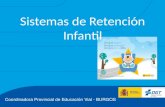 Sistemas de Retención Infantil Coordinadora Provincial de Educación Vial - BURGOS.