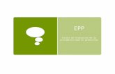 EPP Escala de evaluación de la psicomotricidad en preescolar.