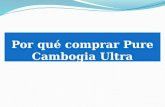 Por qué comprar Pure Cambogia Ultra