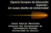 Espacio Europeo de Educación Superior:  Un nuevo diseño de Universidad