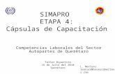 Competencias Laborales del Sector Autopartes de Querétaro