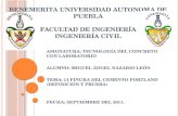 BENEMERITA UNIVERSIDAD AUTONOMA DE PUEBLA FACULTAD DE INGENIERÍA ingeniería  civil