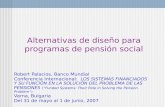 Alternativas de diseño para programas de pensión social