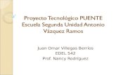 Juan Omar Villegas Berríos EDEL 542 Prof. Nancy Rodríguez