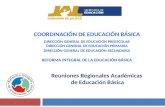 COORDINACIÓN DE EDUCACIÓN BÁSICA DIRECCIÓN GENERAL DE EDUCACIÓN PREESCOLAR