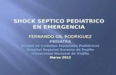 SHOCK SEPTICO PEDIATRICO en emergencia