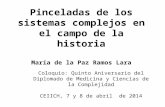 Pinceladas de los sistemas complejos en el campo de la historia María de la Paz Ramos Lara