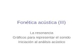Fonética acústica (III)