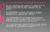 La Teoría del Capital Humano