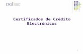 Certificados de Crédito Electrónicos