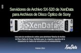Servidores de Archivo SX-520 de XenData para Archivos de Disco Óptico de Sony
