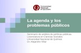 La agenda y los problemas públicos