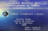 Congreso Nacional de  Investigación en Cambio Climático 2011