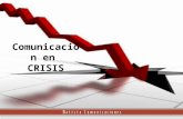 Comunicación en  CRISIS