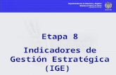 Etapa 8 Indicadores de Gestión Estratégica (IGE)