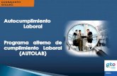 Autocumplimiento Laboral  Programa alterno de cumplimiento Laboral (AUTOLAB)