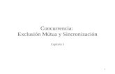 Concurrencia:  Exclusión Mútua y Sincronización