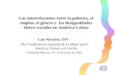 Laís Abramo, OIT IXa Conferencia regional de la Mujer para América Latina y el Caribe