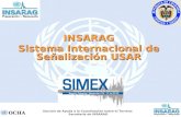 INSARAG Sistema Internacional de Señalización USAR