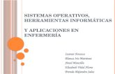 Sistemas Operativos, Herramientas Informáticas  y Aplicaciones en enfermería