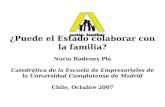 Introducción Familia y Sector Público El diseño de política públicas de familia