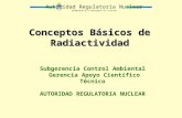 Conceptos Básicos de Radiactividad