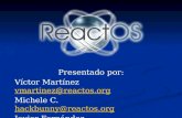 Presentado por : Víctor Martínez  vmartinez@reactos Michele C. hackbunny@reactos