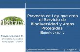Proyecto de Ley que crea el Servicio de Biodiversidad y Áreas Protegidas  B oletín 7487 -2