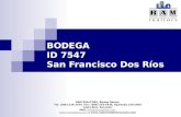 BODEGA ID 7547  San Francisco Dos Ríos
