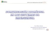 Dra. Wilma Azócar Coordinación de Servicios Médicos Emergencias Bolívar 1-7-1