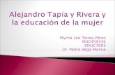 Alejandro Tapia y Rivera y  la educación de la mujer