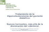 Tratamiento de la Hipercolesterolemia del paciente diabético:
