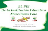 EL PEI De la Institución Educativa Marceliano Polo