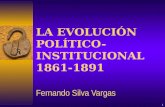 LA EVOLUCIÓN POLÍTICO-INSTITUCIONAL 1861-1891 Fernando Silva Vargas