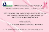 UNIVERSIDAD DE PUEBLA MAESTR Í A EN DESARROLLO EDUCATIVO