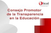Consejo Promotor  de la Transparencia en la Educación