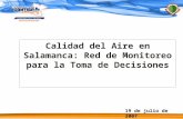 Calidad del Aire en Salamanca: Red de Monitoreo para la Toma de Decisiones
