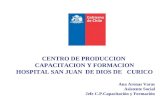 CENTRO DE PRODUCCION  CAPACITACION Y FORMACION HOSPITAL SAN JUAN  DE DIOS DE   CURICO