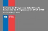Cartera de Proyectos Salud Maule Convenio de Programación 2014-2020 Servicio de Salud Maule