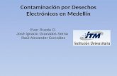 Contaminación por Desechos Electrónicos en Medellín